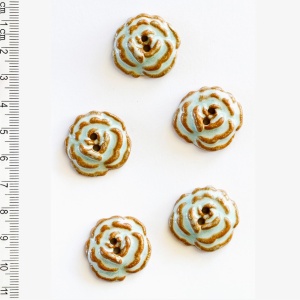 Nasturi Trandafiri Mari Clasic - Incomparable Buttons