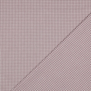 Poplin Bumbac Yarn Dyed Carouri 2.7mm - Mauve - Img 3