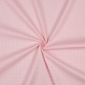 Poplin Bumbac Yarn Dyed Carouri 2.7mm - Rose - Img 2