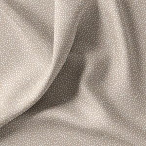 Bumbac Imprimat Buline - Pebble & White