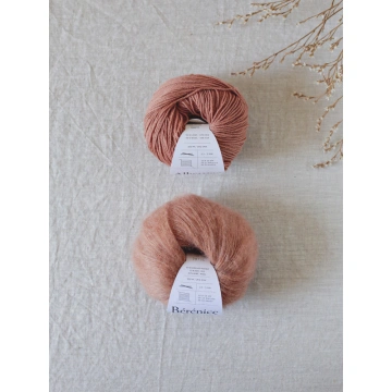 Fir mohair cu mătase De Rerum Natura Bérénice - Or Rose - Img 4