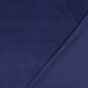 Material Babycord 21W (Velur) Bumbac Uni - Marine - Img 4
