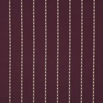 Material Bumbac Dobby Imprimat - Flower & Stripes Burgundy - Img 2