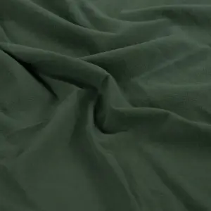 Material Bumbac Prespălat Stonewashed Premium - Green Bottle - Img 2