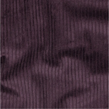 Material Catifea Reiată Corduroy Prespălat 4.5W, 100% bumbac - Aubergine