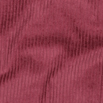 Material Catifea Reiată Corduroy Prespălat 4.5W, 100% bumbac - Berry
