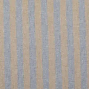 Material In și Bumbac in Dungi- Sky Blue - Img 3