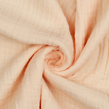 Material Muselină Organică GOTS, 100% bumbac - Light Salmon