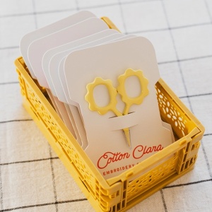 Mini Foarfeca pentru Broderie - Butter Yellow