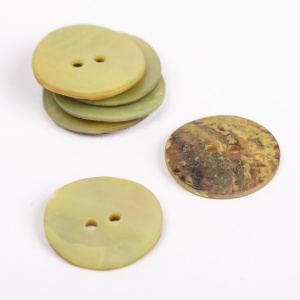 Nasture din sidef rotund 20mm- Verde
