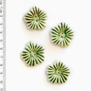 Nasturi Mari Flori Verzi - Incomparable Buttons