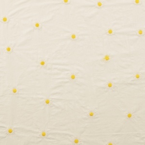 Poplin Brodat Margarete- White - Img 2