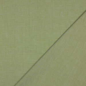 Poplin Bumbac Yarn Dyed - Old Lime - Img 3