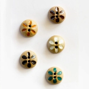 Set Nasturi Model Geometric - Incomparable Buttons