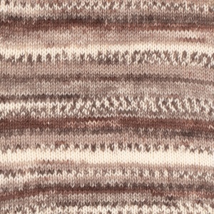 DROPS Fabel Print 912 Soft Chocolate - Img 2
