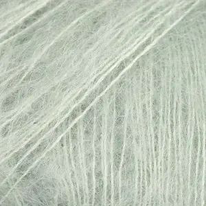 Fir mohair cu mătase DROPS Kid-Silk Uni 45 Soft Mint