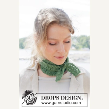 Kit DROPS Șal tricotat – Fern Valley