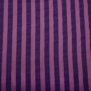 Material Bumbac gofrat Seersucker dungi - Hyacinth & Violet