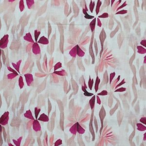 Material In 100% Imprimat - Abstract Flowers - Img 2