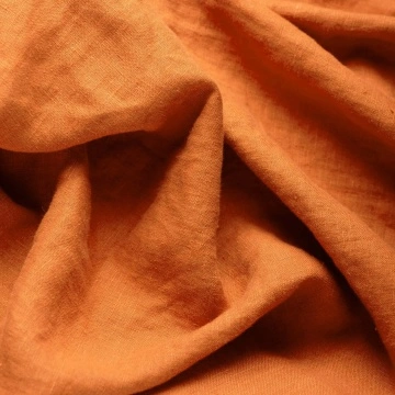 Material In Subțire Prespălat, 100% in - Dusty Orange