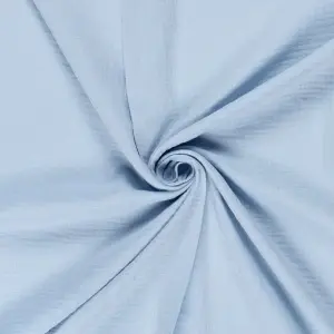 Material Muselină Dublă, 100% bumbac - Light Blue - Img 3