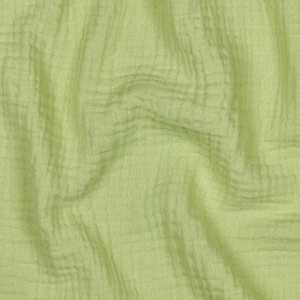Muselina Organica GOTS - Soft Green
