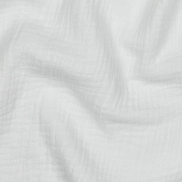 Muselina Organica GOTS - White