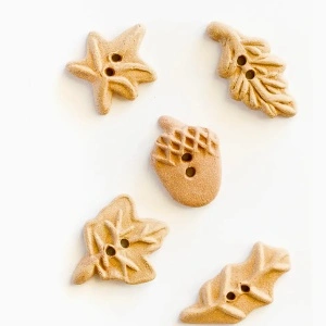 Nasturi Mari Frunze Toamnă - Incomparable Buttons