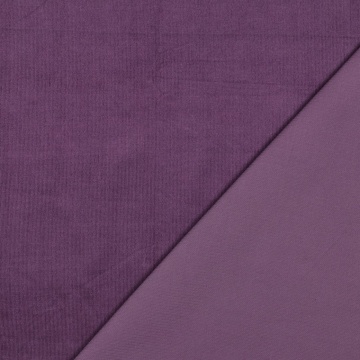 Babycord 21W (Velur) Bumbac Uni - Lavender - Img 4