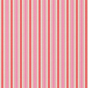 Bumbac Imprimat Dungi - Red & Pink