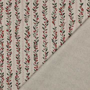 Canvas Crăciun - Ghirlande cu boabe roșii - Img 4