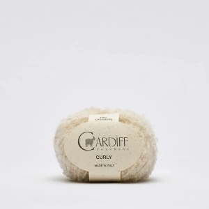 Cardiff Cashmere Curly -101 White