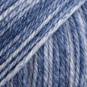 DROPS Fiesta Print 38 Blue Haze
