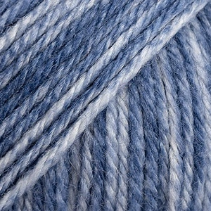 DROPS Fiesta Print 38 Blue Haze