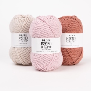 DROPS Merino Extra Fine Mix 49 Desert Rose - Img 3