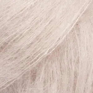 Fir mohair cu mătase DROPS Kid-Silk Uni 40 Pink Pearl