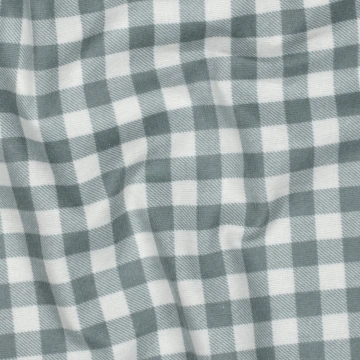 Flanel de bumbac în carouri - Sage - Img 2