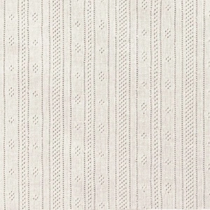 Jerse Bumbac Pointelle Stripes - Ecru