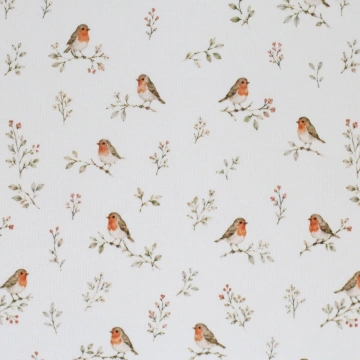 Jerse Rib Imprimat Digital - Robin Bird