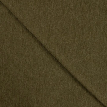 Jerseu Lână Merinos 100% - Khaki Melange - Img 2