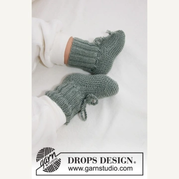 Kit DROPS Șosețele pentru bebeluși – Tide Socks