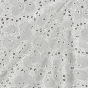 Material Bumbac Brodat Flori - Img 2