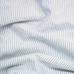 Material In și Bumbac - Dungi 2mm - Light Blue