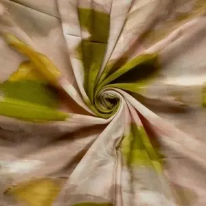 Material In și Vâscoză Imprimat - Peach - Img 3