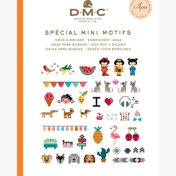 Mini-carte punct în cruce DMC - Mini motive