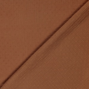 Muselina Dobby Dots - Redwood - Img 4