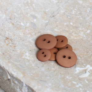 Nasturi Clasici Mati 10mm - Pecan Pie - 5 Bucati - Img 2