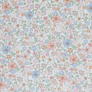 Poplin Premium Imprimat Digital Flori - Summertime Feelin Nude Pink