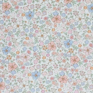 Poplin Premium Imprimat Digital Flori - Summertime Feelin Nude Pink