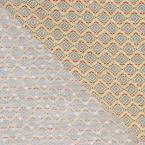 Bumbac Dobby Imprimat - Aztec Yellow - Img 3